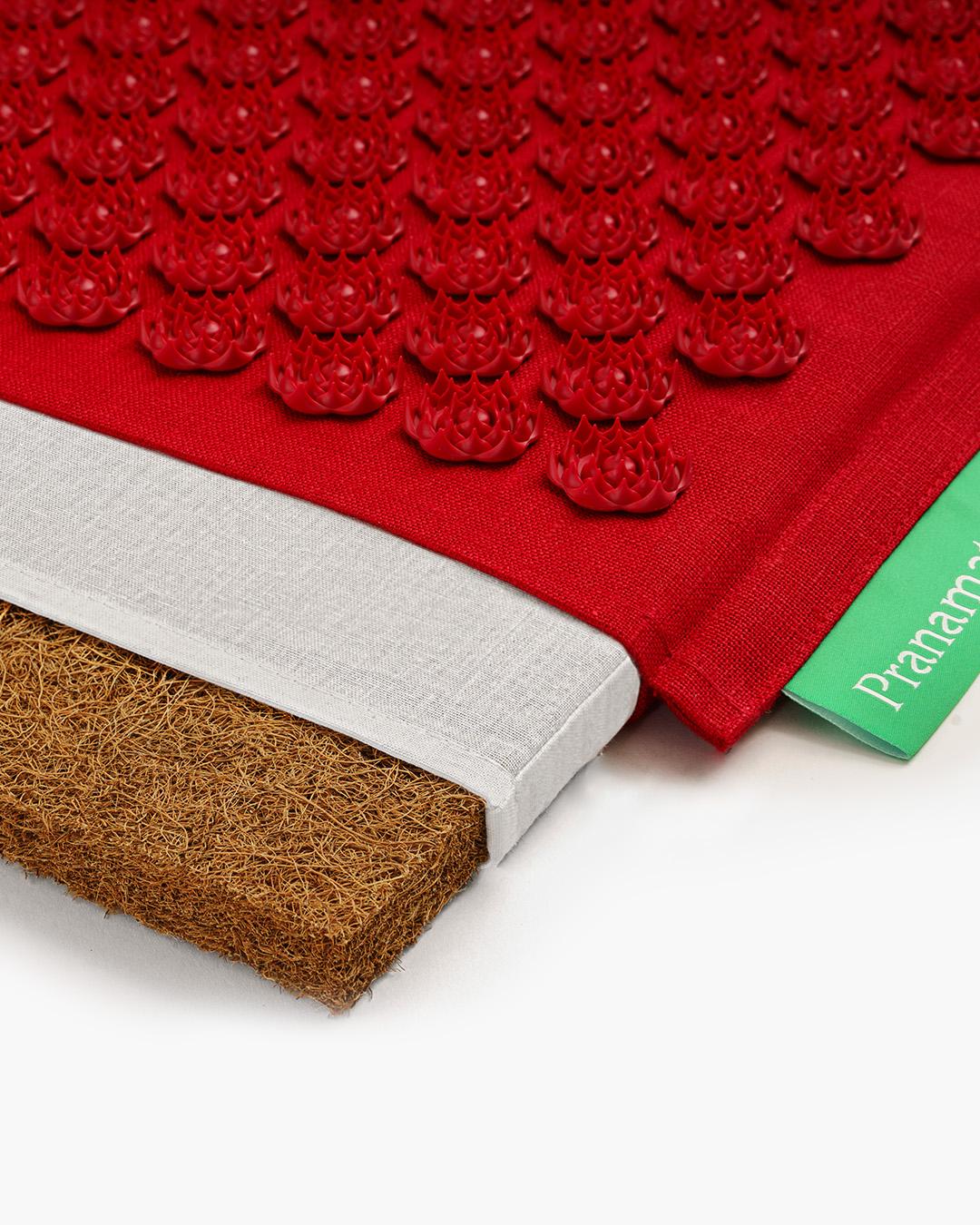 Pranamat Mat + Pillow (Burgundy)