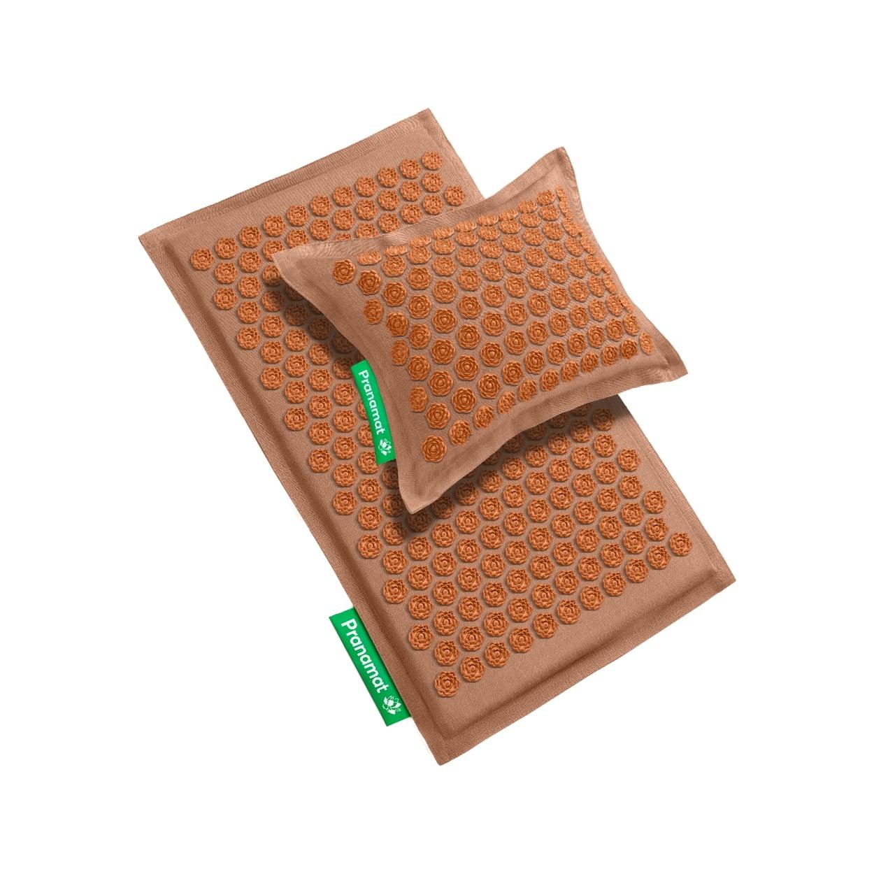 Pranamat + PranaPillow (Caramel Mousse)