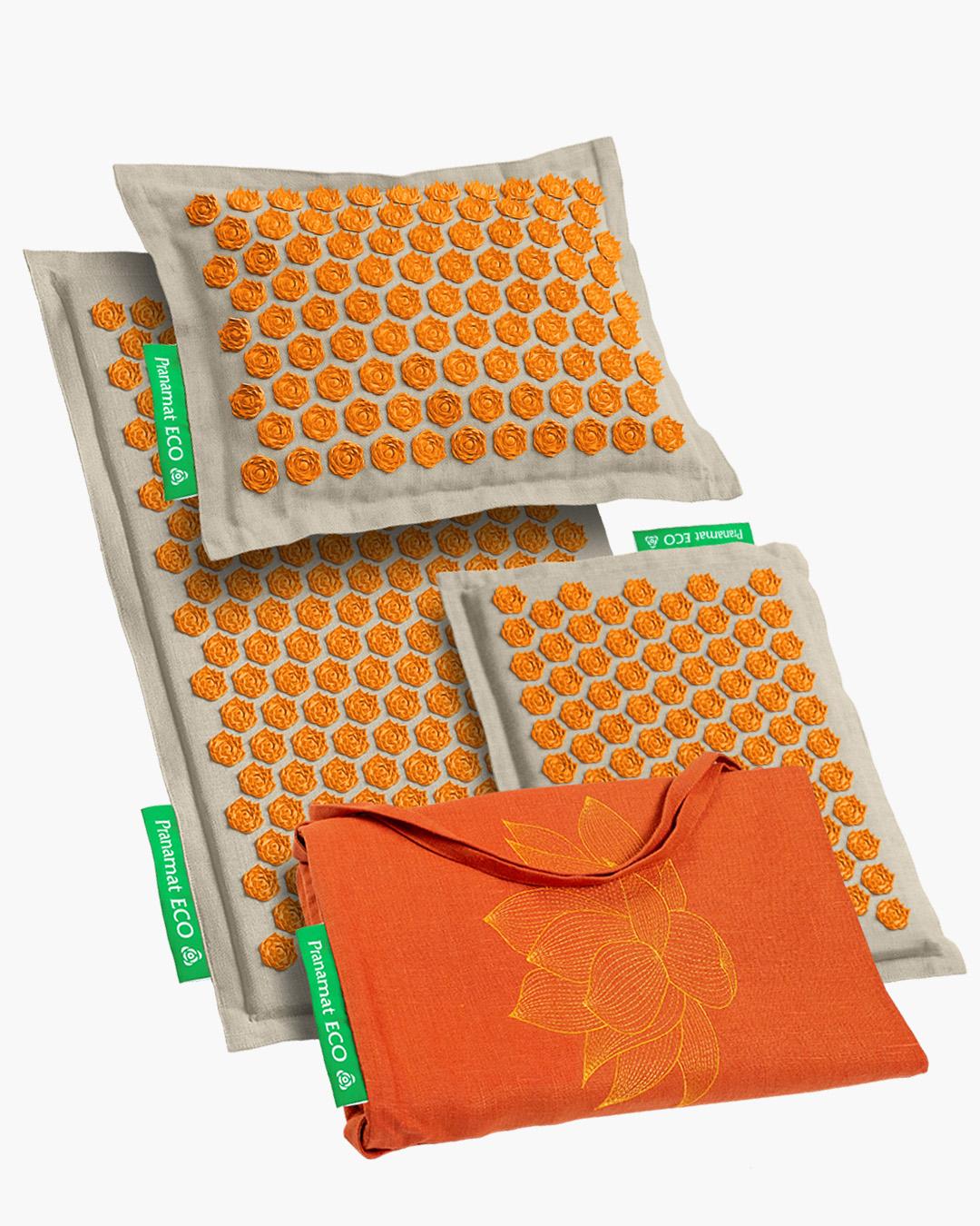 Pranamat + PranaPillow + Mini + BigBag (Sunrise)