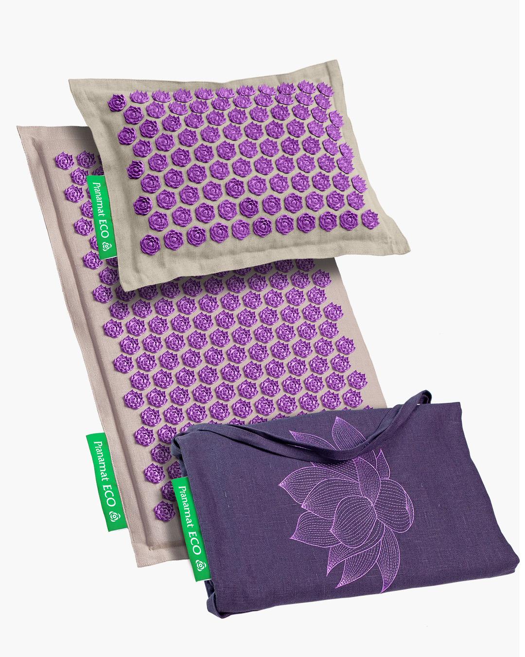 Pranamat + PranaPillow + BigBag (Amethyst)