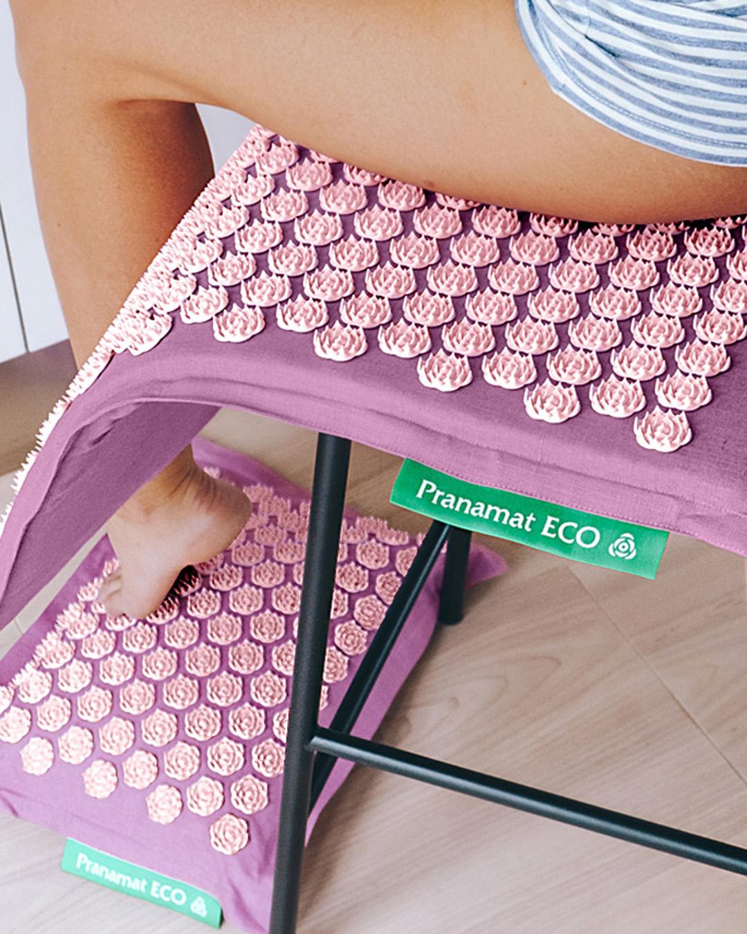 Pranamat Set (Mat + Pillow) Rosegold