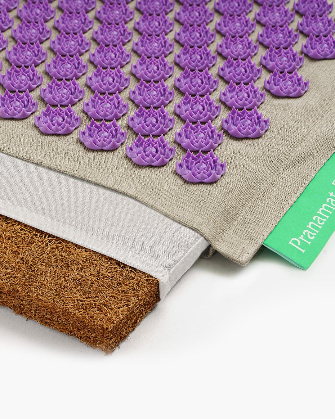 Pranamat Set (Mat + Pillow) Amethyst