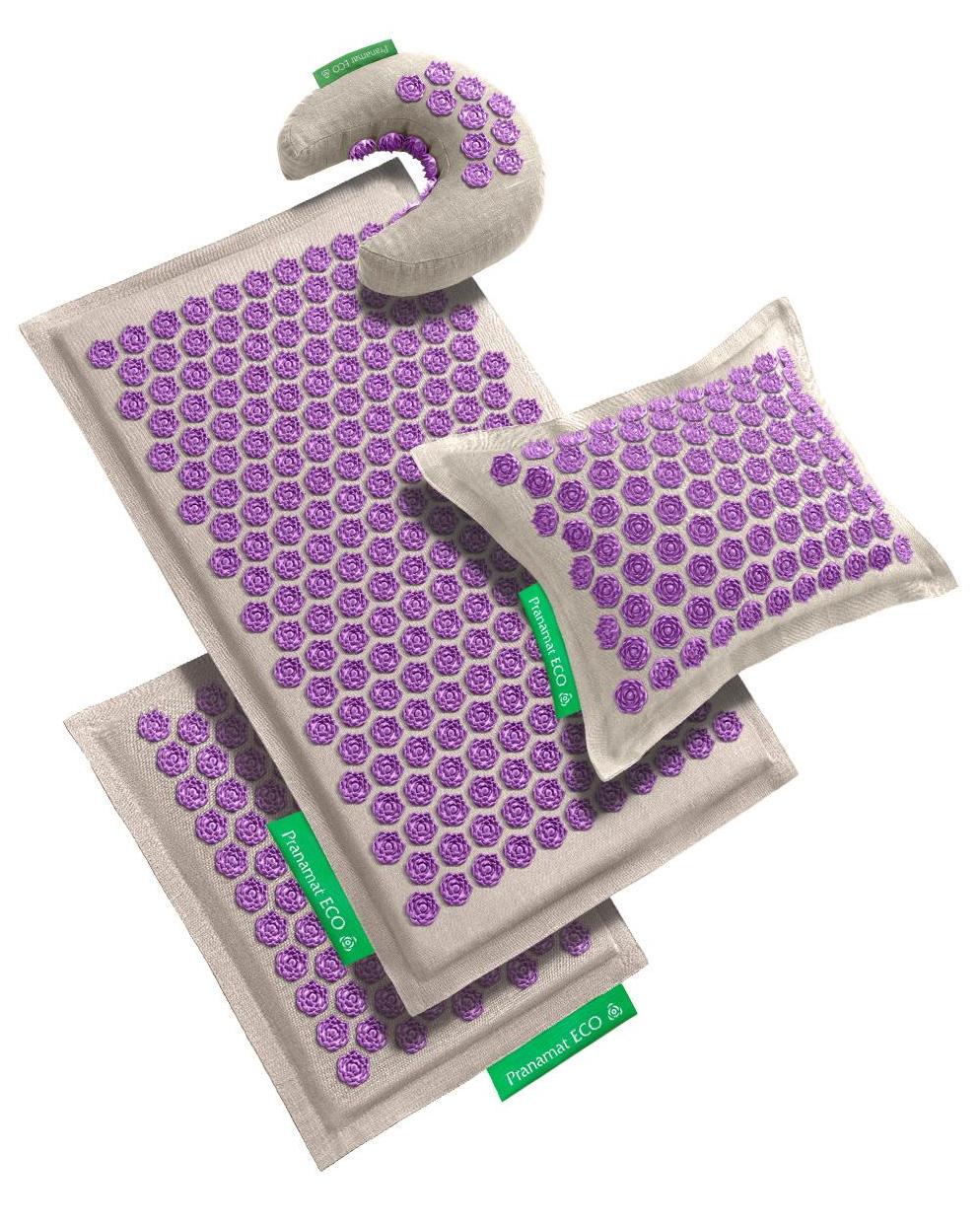 Pranamat + PranaPillow + Mini + Moon (Amethyst)