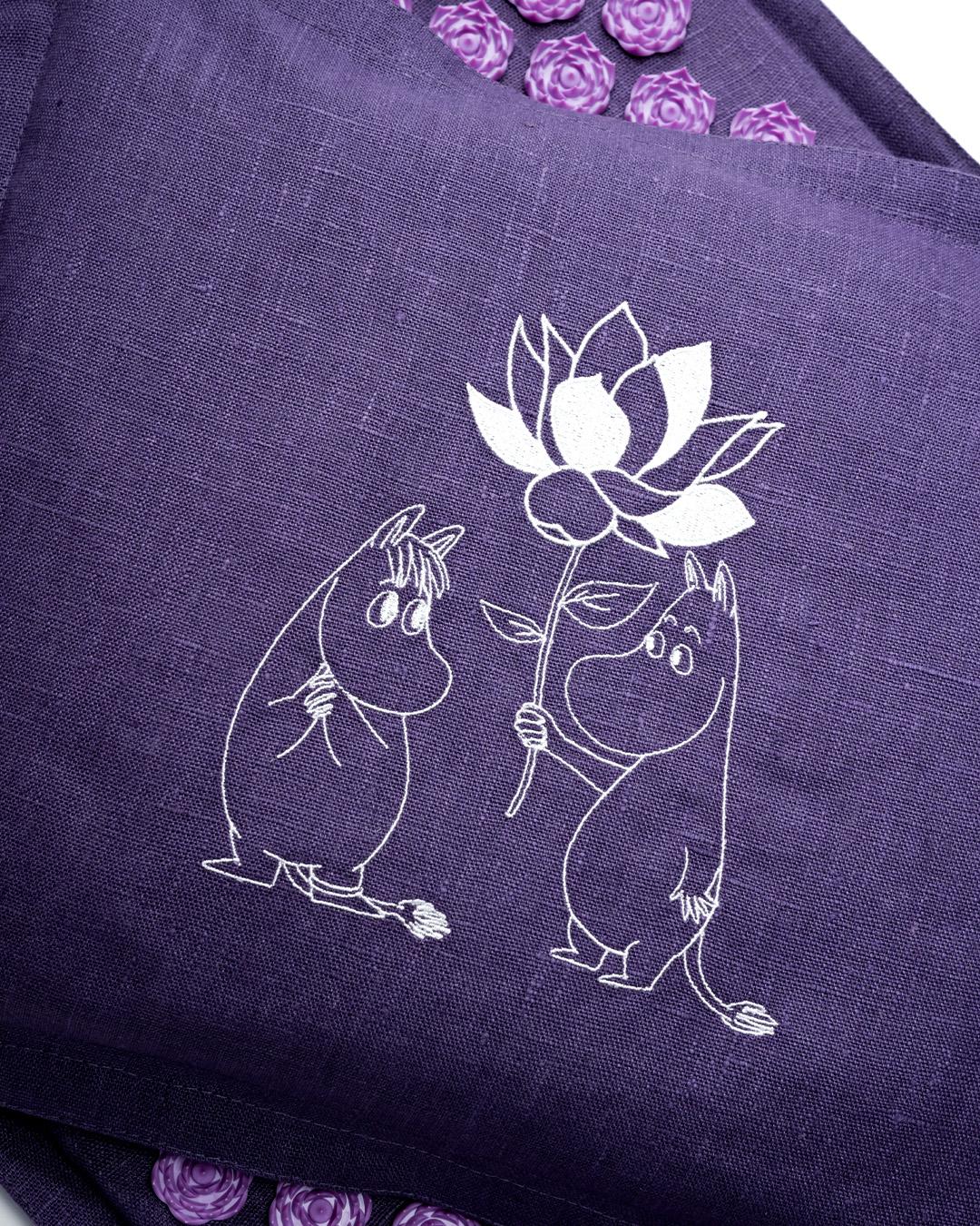 Pranamat + PranaPillow (Lavender) Moomin Collection