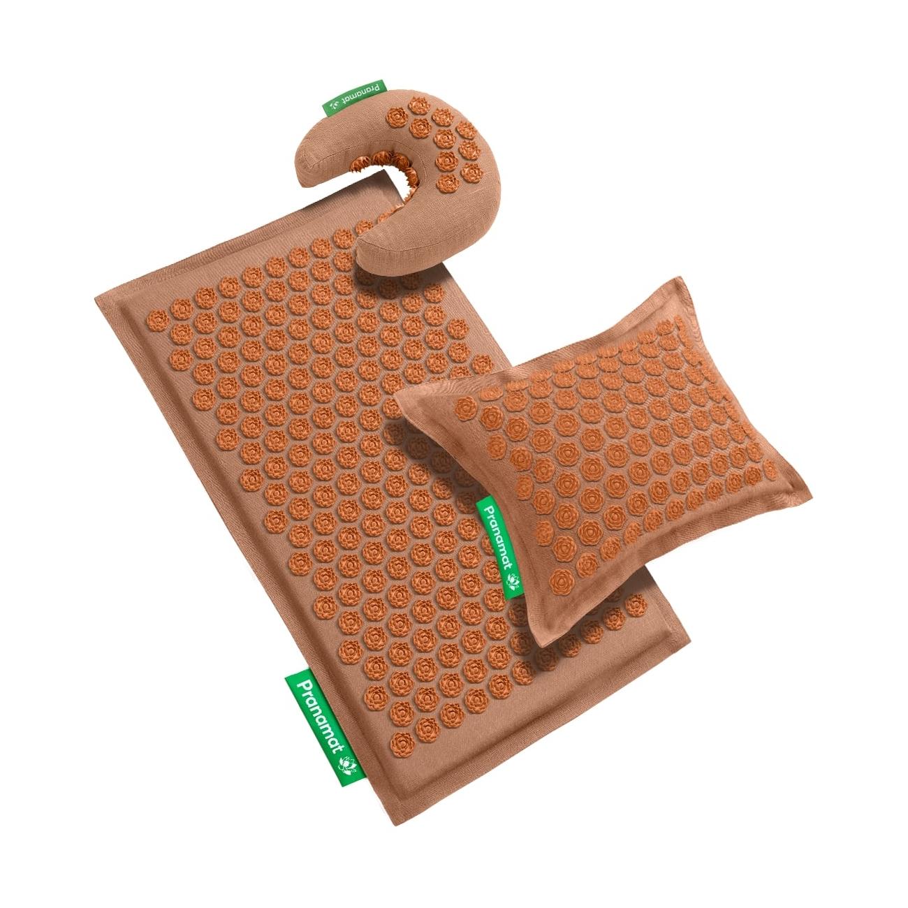 Pranamat + PranaPillow + PranaMoon (Caramel Mousse)