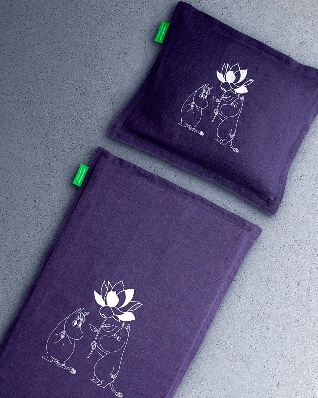 Pranamat + PranaPillow (Lavender) Moomin Collection