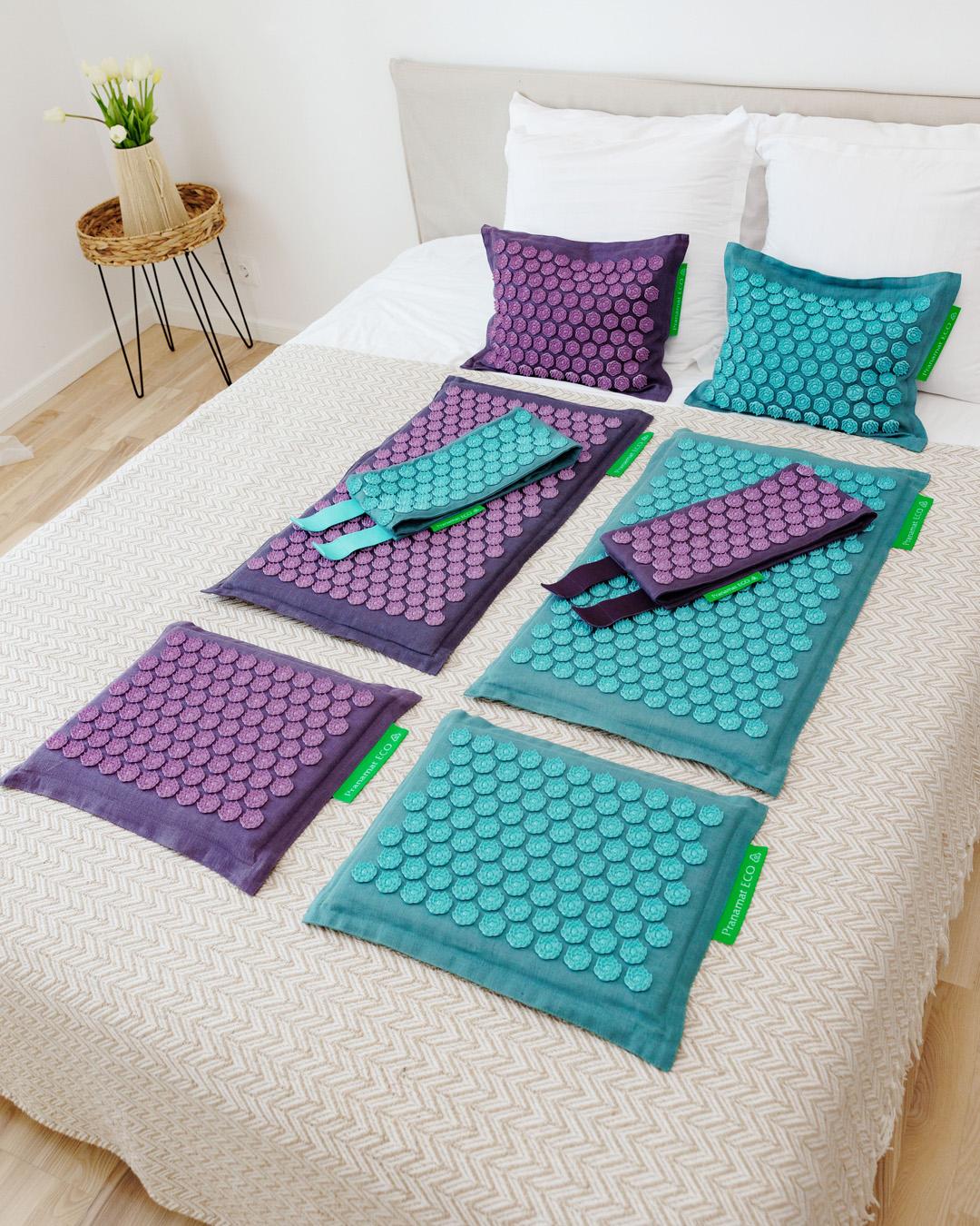 Pranamat + PranaPillow + Mini + PranaBelt (Turquoise)