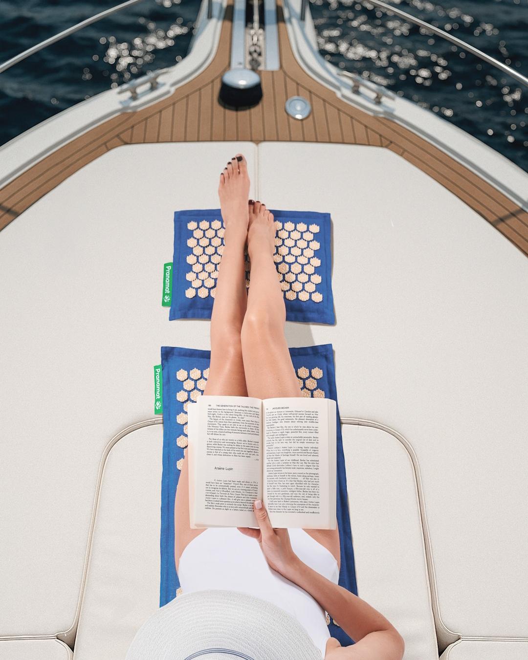 Pranamat + PranaPillow + Mini (Monaco Sunrise)