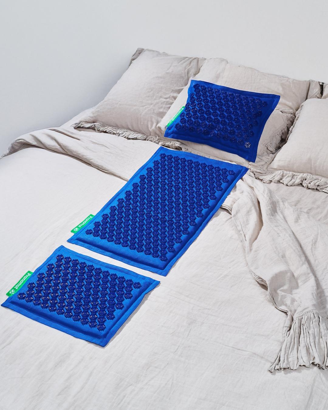 Pranamat + PranaPillow + Mini (Monaco Blue)