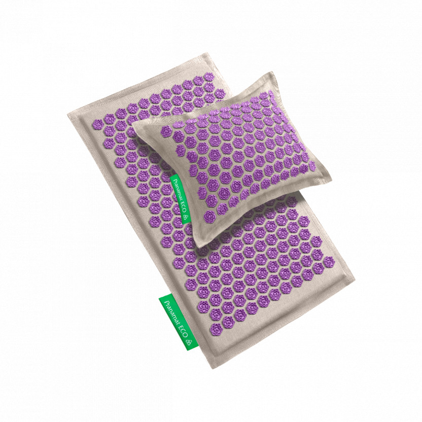 Pranamat Set (Mat + Pillow) Amethyst