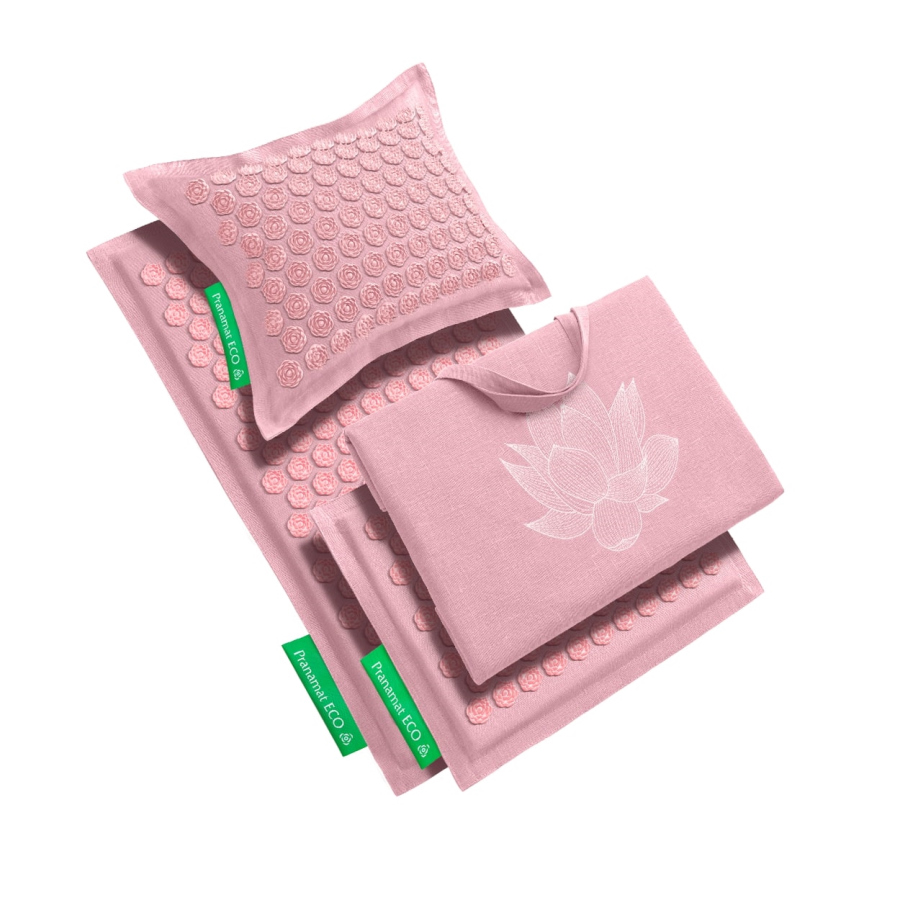 Pranamat + PranaPillow + Mini + BigBag (Rocksalt)