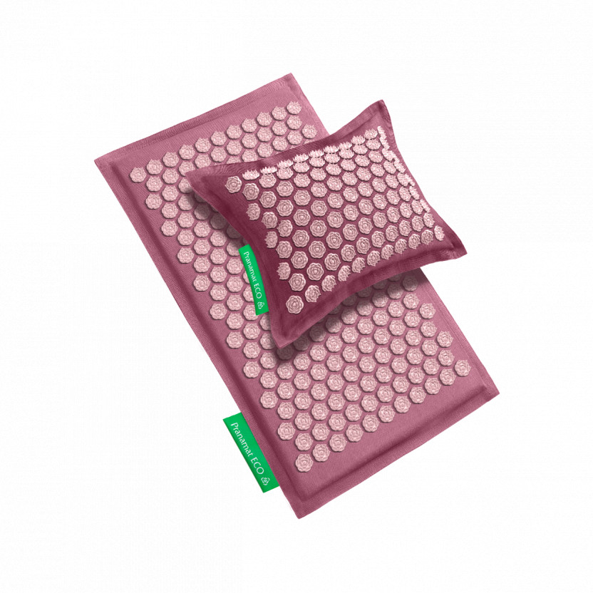 Pranamat Set (Mat + Pillow) Rosegold