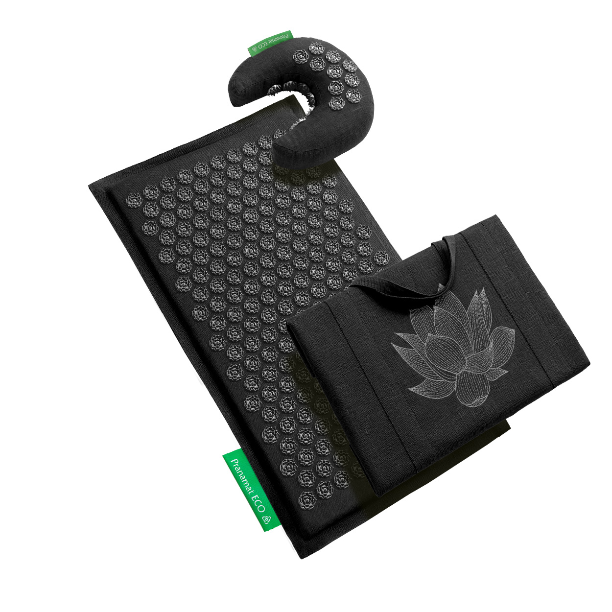 Pranamat + PranaMoon + BigBag (Obsidian)