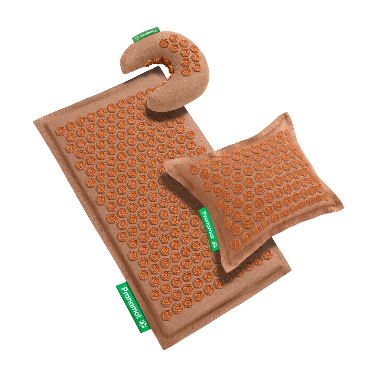 Pranamat + PranaPillow + PranaMoon (Caramel Mousse)