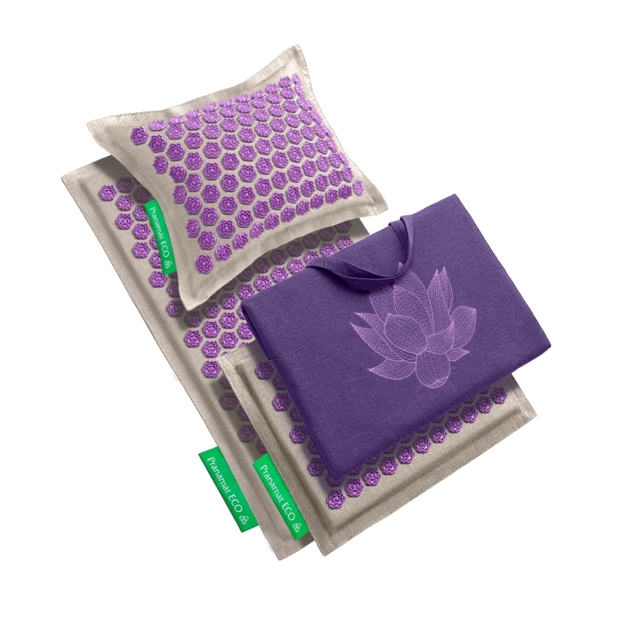 Pranamat + PranaPillow + Mini + BigBag (Amethyst)